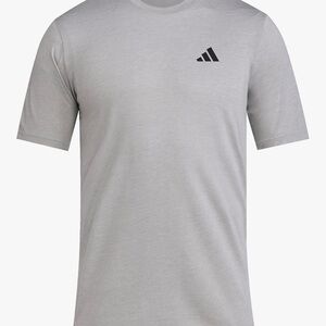 Adidas Gray Short Sleeve Tee Classic Crew Neck